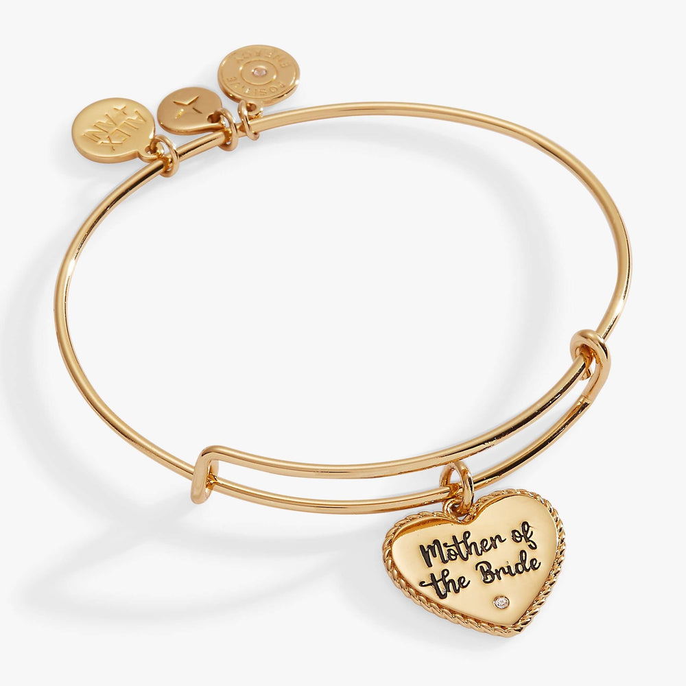 Mother of the Bride Heart Bangle, Bracelets, $ 24.00, A Moment Of Now™