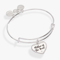 Mother of the Bride Heart Bangle, Bracelets, $ 24.00, A Moment Of Now™