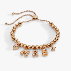 'Mrs" Beaded Bubble Bolo Bracelet, Bracelets, $ 48.00, A Moment Of Now™