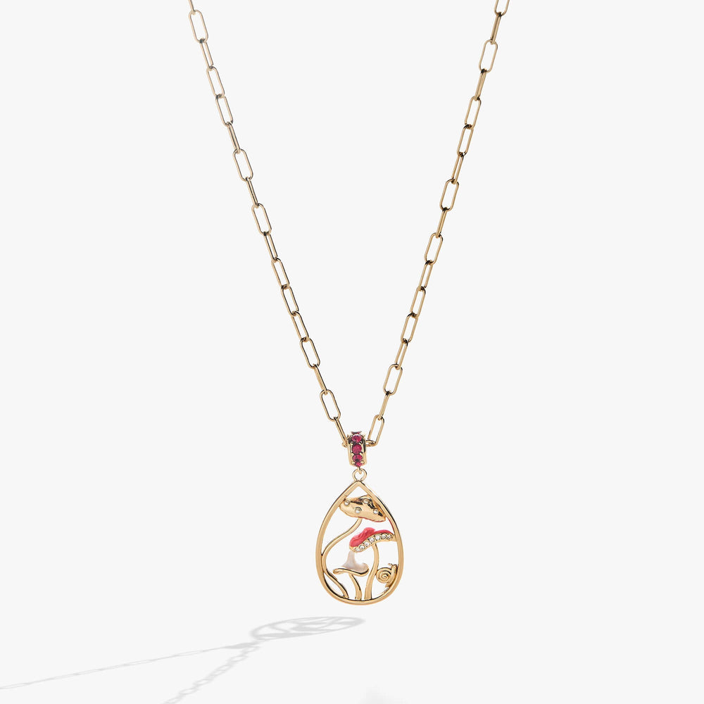 Mushroom Pendant Necklace | Boutique In USA, Necklaces, $ 48.00, A Moment Of Now™