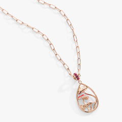 Mushroom Pendant Necklace | Boutique In USA, Necklaces, $ 48.00, A Moment Of Now™