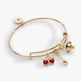 'My Cherry Amour' Ice-Cream Sundae Multi Charm Bangle, Bracelets, $ 38.00, A Moment Of Now™