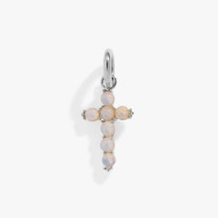 Opal Cross Interchangeable Charm, Charms & Pendants, $ 34.00, A Moment Of Now™