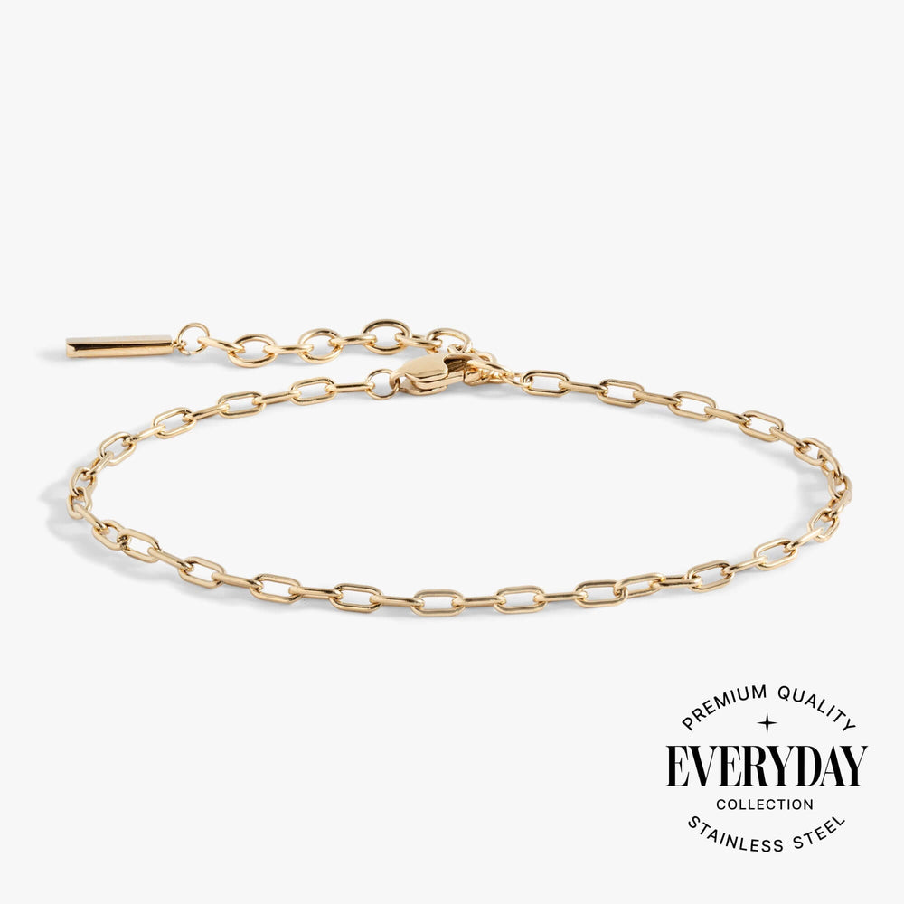 Everyday Paperclip Chain Bracelet | Boutique In USA, Bracelets, $ 28.00, A Moment Of Now™