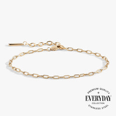 Everyday Paperclip Chain Bracelet | Boutique In USA, Bracelets, $ 28.00, A Moment Of Now™