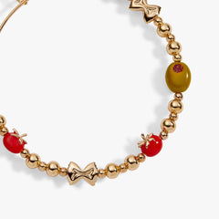Pasta Girl Beaded Bangle, Bracelets, $ 34.00, A Moment Of Now™