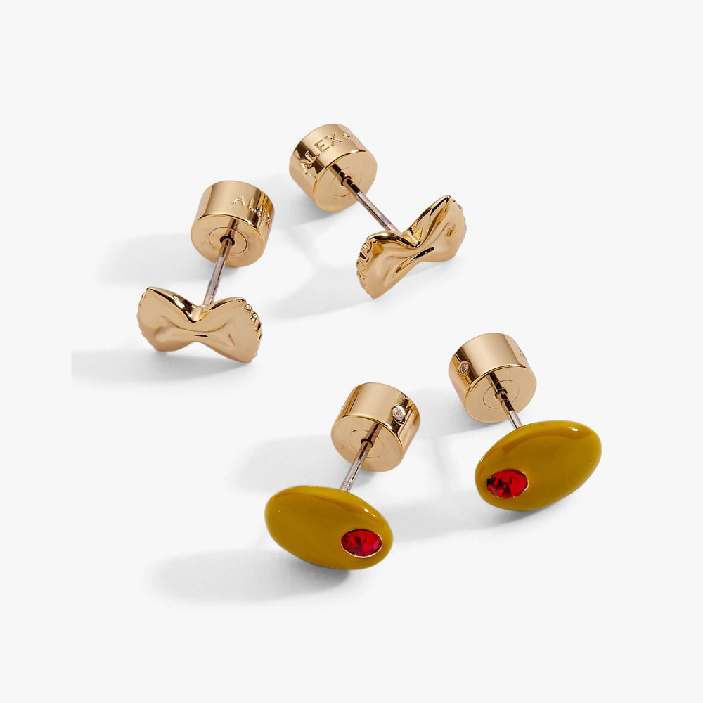 Pasta Girl Stud Earrings Set Of 2, Earrings, $ 44.00, A Moment Of Now™