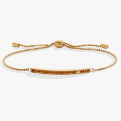November Everyday Birthstone Pave Bolo Bracelet, Bracelets, $ 38.00, A Moment Of Now™