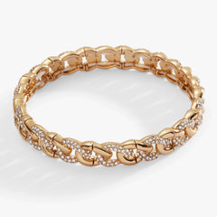 Pave Curb Chain Stretch Bracelet, Bracelets, $ 44.90, A Moment Of Now™