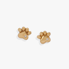 Crystal Paw Mini Stud Earrings, Earrings, $ 28.00, A Moment Of Now™