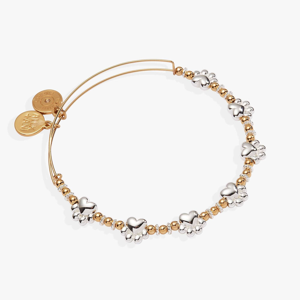 Paw Print Beaded Dog Bangle, Bracelets, $ 34.00, A Moment Of Now™