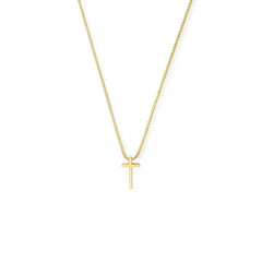 Cross Necklace, Sterling Silver, Necklaces, $ 88.00, A Moment Of Now™
