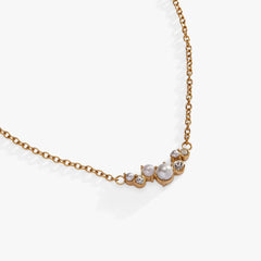 Pearl & Crystal Pendant Necklace, Necklaces, $ 18.90, A Moment Of Now™