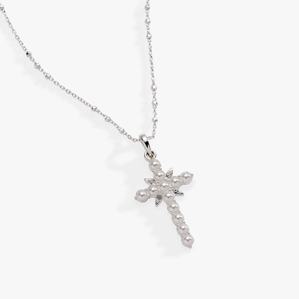 Divine Guides Cross Pendant Necklace, Necklaces, $ 21.90, A Moment Of Now™