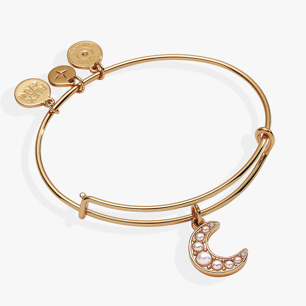 Pearl Moon Bangle, Bracelets, $ 29.90, A Moment Of Now™
