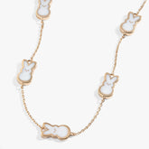 PEEPS® Pearlized Bunny Charm Necklace | Boutique In USA, Necklaces, $ 54.00, A Moment Of Now™