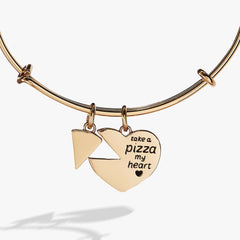 'Take A Pizza My Heart' Multi Charm Bangle | Boutique In USA, Bracelets, $ 38.00, A Moment Of Now™
