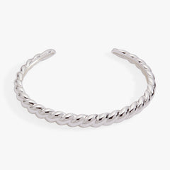 Puffy Rope Texture Cuff Bracelet