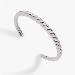 Puffy Rope Texture Cuff Bracelet, Bracelets, $ 34.00, A Moment Of Now™