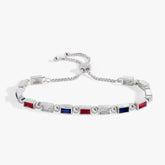 Red, White and Blue Baguette Bolo, Bracelets, $ 48.00, A Moment Of Now™