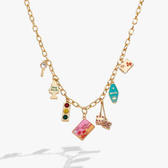 Road Trip Multi-Charm Necklace, Necklaces, $ 58.00, A Moment Of Now™