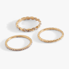 Rope Stacking Ring Set of 3, Rings, $ 28.90, A Moment Of Now™