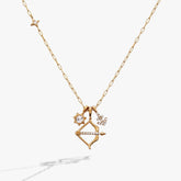Sagittarius Zodiac Charm Cluster Necklace, Necklaces, $ 54.00, A Moment Of Now™