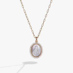 Divine Guides St. Christopher Pendant Necklace | Boutique In USA, Necklaces, $ 21.90, A Moment Of Now™