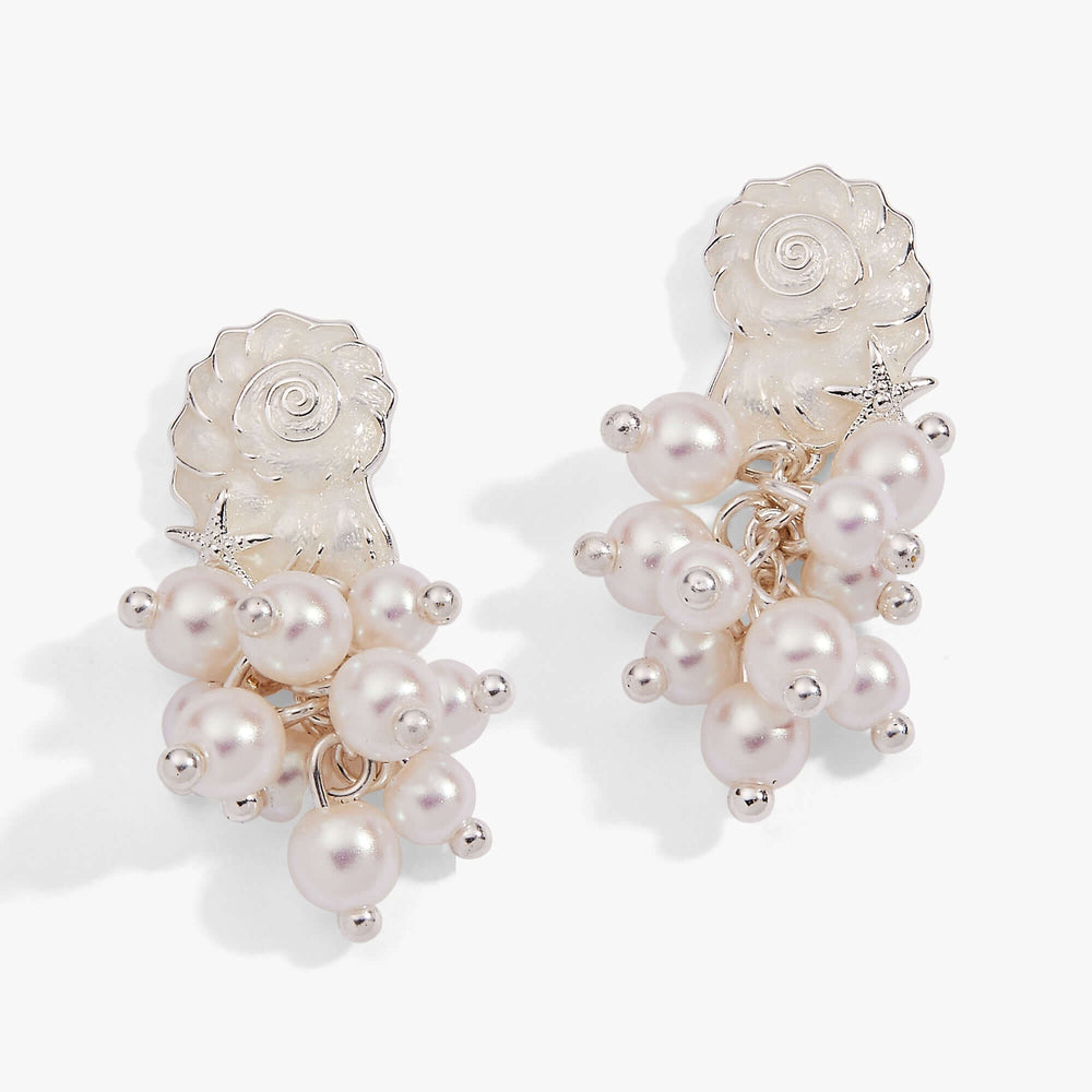 Salt + Sea Pearl Statement Earrings, Earrings, $ 44.00, A Moment Of Now™