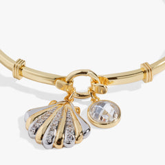 Seashell Tension Bangle, Bracelets, $ 38.00, A Moment Of Now™