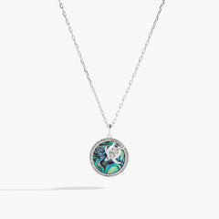Sea Turtle and Abalone Adjustable Necklace, Necklaces, $ 23.90, A Moment Of Now™