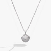 Salt + Sea 'Seashells Are Love Letters In The Sand' Seashell Locket Pendant, Necklaces, $ 54.00, A Moment Of Now™
