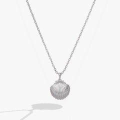 Salt + Sea 'Seashells Are Love Letters In The Sand' Seashell Locket Pendant, Necklaces, $ 54.00, A Moment Of Now™