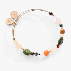 Nugget Semi-Precious Beaded Bangle, Bracelets, $ 34.00, A Moment Of Now™