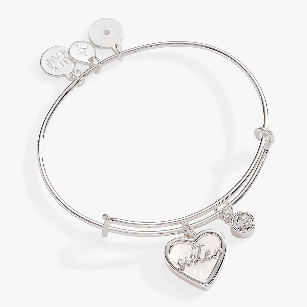 Sister Mother of Pearl Bangle | Boutique In USA, Bracelets, $ 34.00, A Moment Of Now™