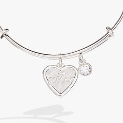 Sister Mother of Pearl Bangle, Bracelets, $ 34.00, A Moment Of Now™