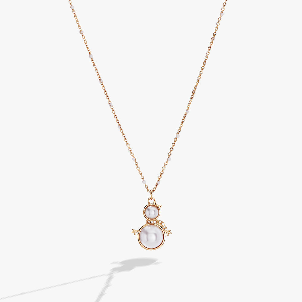 Snowwoman Necklace, Necklaces, $ 44.00, A Moment Of Now™