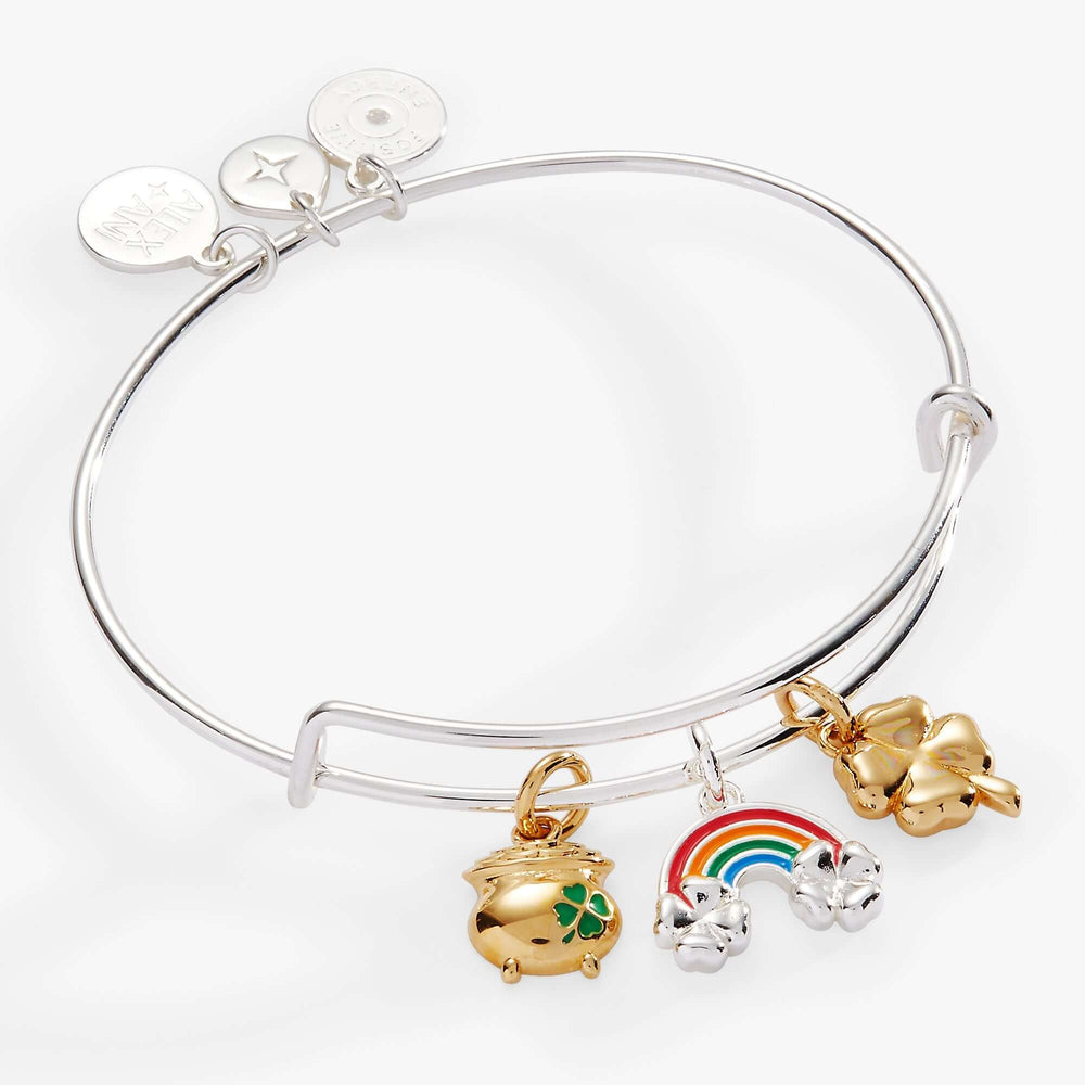 End of the Rainbow Multi-Charm Bangle, Bracelets, $ 38.00, A Moment Of Now™