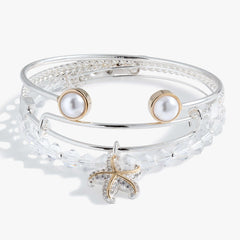 Starfish Bangles Set of 3 | Boutique In USA, Bracelets, $ 68.00, A Moment Of Now™