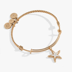 Textured Starfish Charm Bangle, Bracelets, $ 38.00, A Moment Of Now™