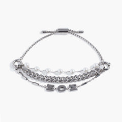 Mom Pearl Stranded™ Bracelet Set | Boutique In USA, Bracelets, $ 27.90, A Moment Of Now™