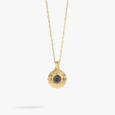 Sunflower 'Choose Happiness' Mantra Necklace | Boutique In USA, Necklaces, $ 29.90, A Moment Of Now™