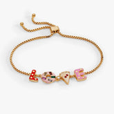 Sweet Shop 'Love' Adjustable Bolo Bracelet, Bracelets, $ 44.00, A Moment Of Now™