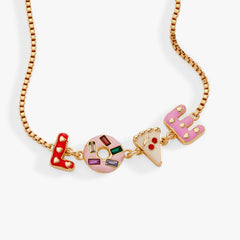 Sweet Shop 'Love' Adjustable Bolo Bracelet, Bracelets, $ 44.00, A Moment Of Now™