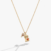 Sweet Shop Pie and Kitchen Mixer Charm Pendant Necklace