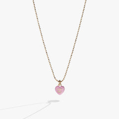 Sweethearts® 'I Luv You' Charm Necklace, Necklaces, $ 48.00, A Moment Of Now™