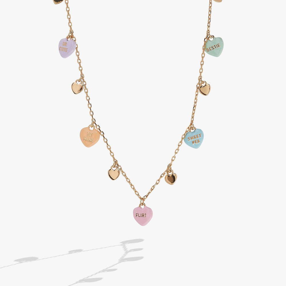 Sweethearts® Multi-Charm Necklace, Necklaces, $ 78.00, A Moment Of Now™