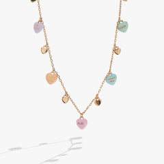 Sweethearts® Multi-Charm Necklace, Necklaces, $ 78.00, A Moment Of Now™