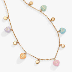 Sweethearts® Multi-Charm Necklace, Necklaces, $ 78.00, A Moment Of Now™