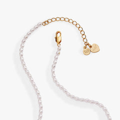 Sweethearts® ‘XOXO’ Heart Charm Pearl Beaded Necklace, Necklaces, $ 68.00, A Moment Of Now™